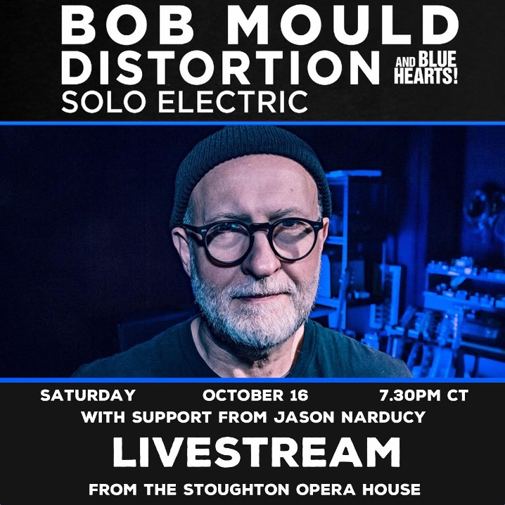 Bob Mould Live Stream - Photo by James Richards IV