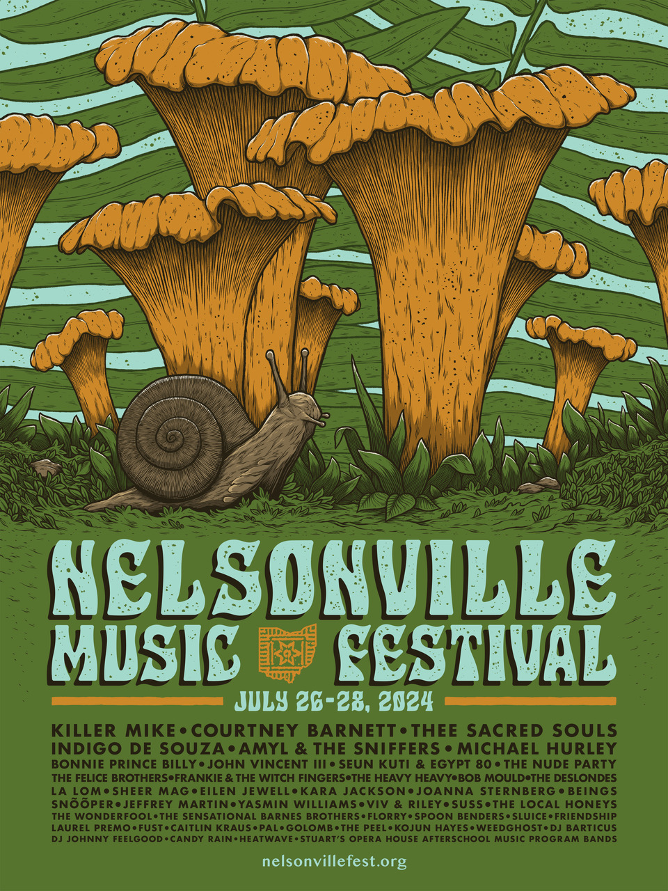 Bob Mould at Nelsonville Festival - July 27, 2024