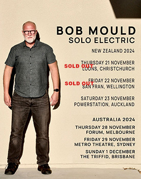 Bob Mould announces Australia and New Zealand tour dates for November & December