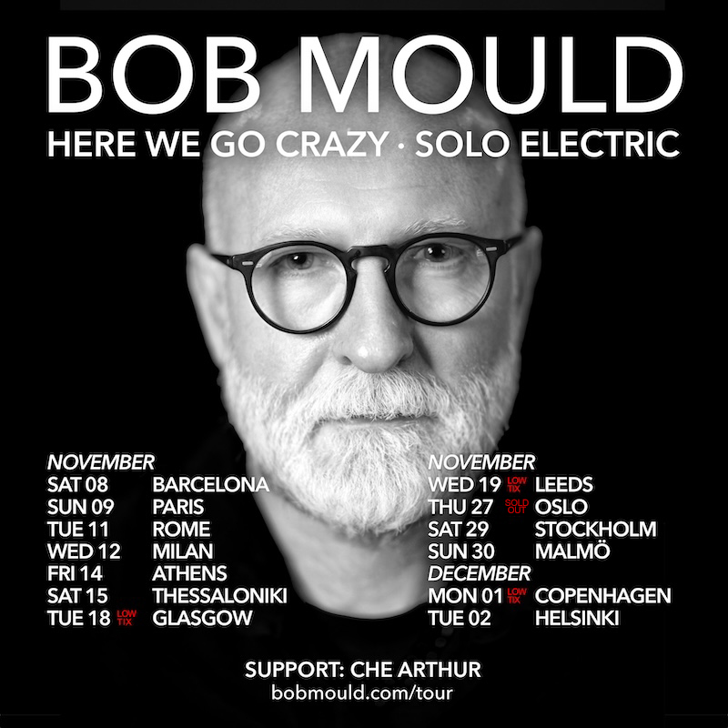 Bob Mould Solo Electric EU UK 22025