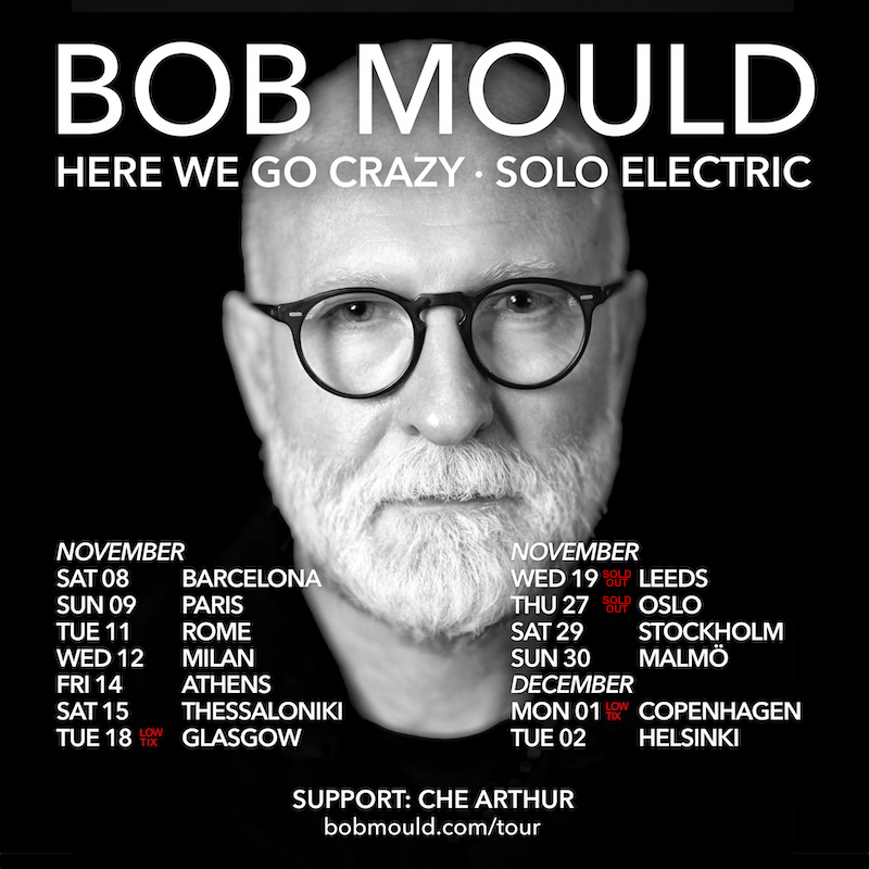 Bob Mould Solo Electric EU UK 22025